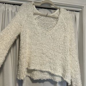 Free people cream sweater